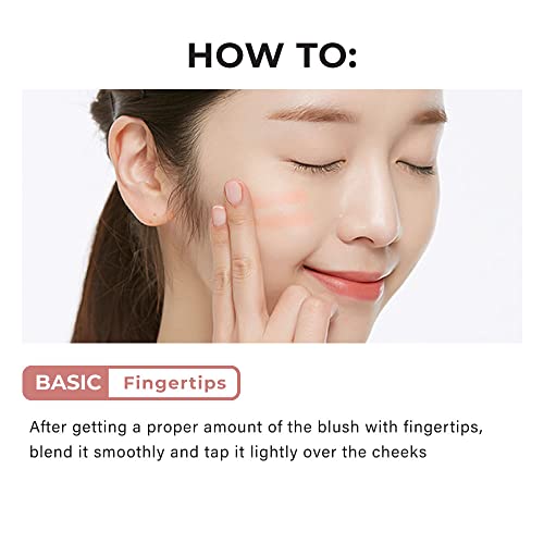 A'PIEU Juicy-Pang Jelly Blusher [VL01] ? Soft Touch Blush for Cheek with Combined Cream & Powder Texture for Natural Dewy-Finish, No Fall-Out. 0.17 oz