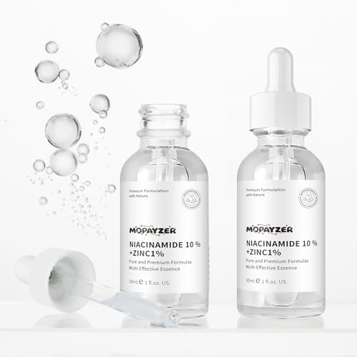 Niacinamide 10% + Zinc 1% Serum, Anti-Aging Niacinamide Serum for Face, 2PCS Moisturizing Facial Serum for All Skin Type, Women Face Skin Care.