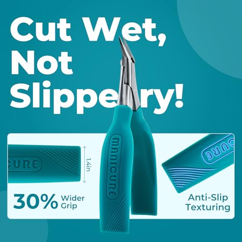 Wanmat Professional Ingrown Toenail Clipper: Straight Edge Nail Clippers for Men Women - Runners/Athletes Aged 16-45 - Compact Thick Fingernail Cutter for Gym Bag/Travel
