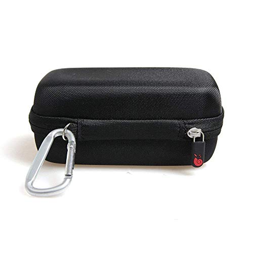 Hermitshell Hard Travel Case for Andis TS-1 17235 Pro Foil Lithium Titanium Foil Shaver (Outer Black and Inner Red)