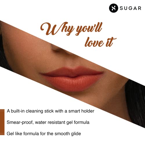 SUGAR Cosmetics Lipping On The Edge Lip Liner - 02 Wooed By Nude
