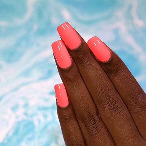 ILNP Summer Warm Neon Coral Pink Nail Polish