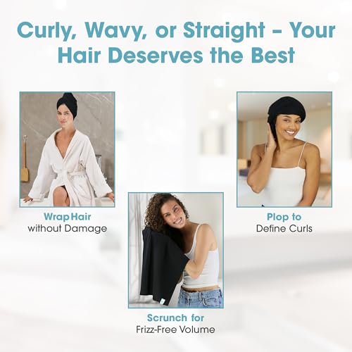 Hair RePear Cotton Hair Towel 21x44 Anti-Frizz