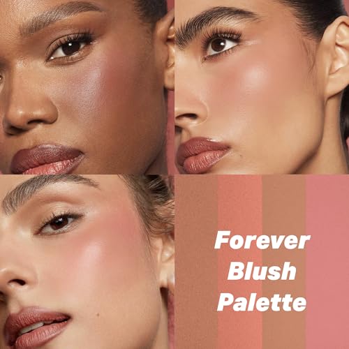 MISS2M 4-in-1 Waterproof Blush Palette - 24hr Matte