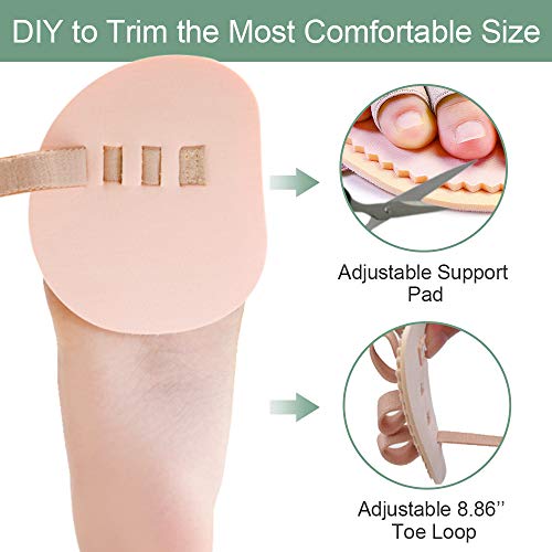 Welnove Hammer Toe Straightener Pads - 2 Pack for Mallet & Claw Toes
