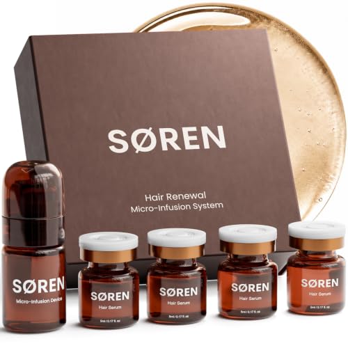 SØREN Micro Infusion Hair Renewal System with Peptide Serum