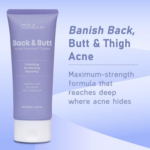 Butt Acne Clearing Cream - Maximum Strength Body Treatment