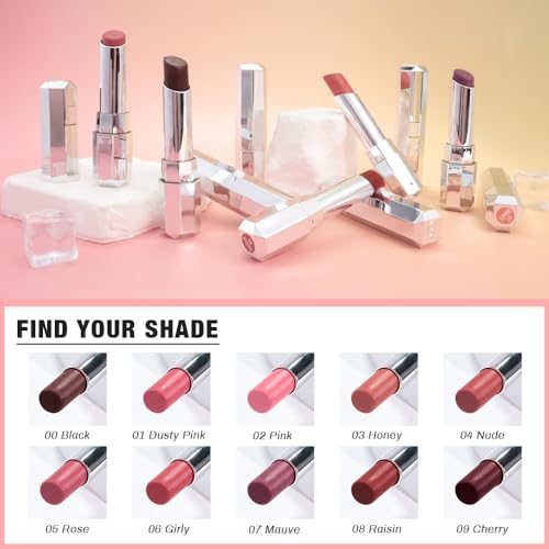 BINGBRUSH Honey Tinted Lipstick - Hydrating Sheer Lip Color