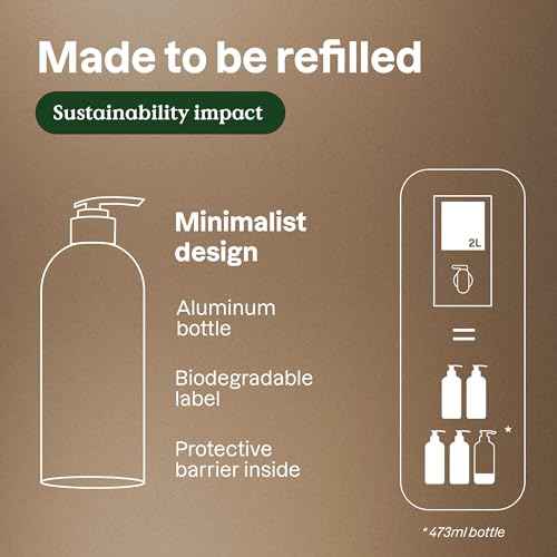 ATTITUDE Liquid Hand Soap, EWG Verified, Plant and Mineral-Based, Vegan Personal Care Products, Bergamot and Ylang Ylang, 16 Fl Oz