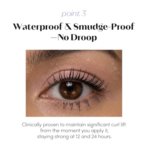 ETUDE Curl Fix Mascara - Waterproof, Long-Lasting, Slim Brush