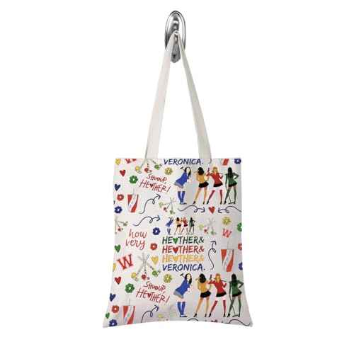 TSOTMO Sisters Musical Survival Bag Musical Queens Inspired Gift With Zipper Muscial Lover Toiletry Bag (Mu Heathers tote)