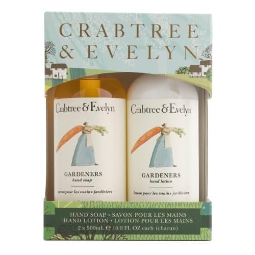 Crabtree & Evelyn Gardeners Hand Soap and Hand Lotion Duo