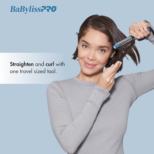 Nano Titanium Prima2000 Ionic Styling Iron, 3/4" stainless steel travel/mini iron, all hair types