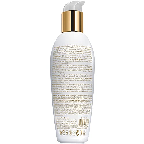 Premier Dead Sea Cleansing Milk ? Gentle Face Cleanser & Makeup Remover, Sensitive Skin, Classic Collection, 8.45 fl oz