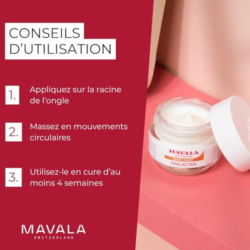 Mavala Nailactan Nutritive Nail Cream for Damaged & Dry Nails - 0.5 oz