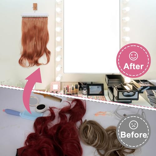 SCUNDA Hair Extension Holder for Styling & Storage | 2 Pack