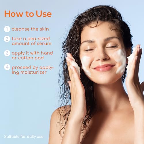 Snail Mucin Serum for Face with Aloe Vera, 96,3% Snail Secretion Filtrate Repairing Essence, Korean Skin Care Hydrating Facial Serum, Personal & Skin Care, 3.38 fl.oz