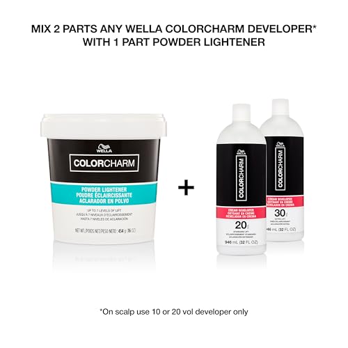 COLORCHARM Powder Hair Lightener - Up to 7 Levels of Lift