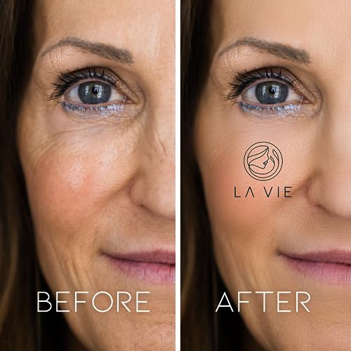 La Vie Protective Anti-Aging Face Cream ? Day Cream with Hyaluronic Acid, Shea Butter & Vitamins ? Firming Face Cream with SPF & Aloe Vera ? 1.7Fl Oz