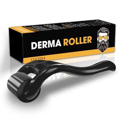 540 Titanium Derma Roller - Microneedle Micro Needle Roller for Men and Women Home Use - Microneedling Roller Microneedle Skin Care Tool A12