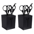 2Pcs Salon Scissor Holder Set with Anti-Slip Base