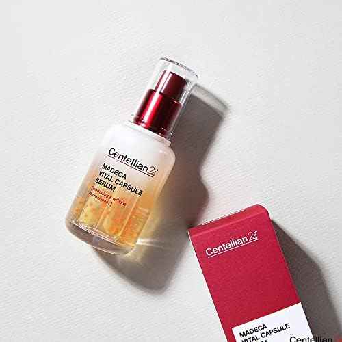 Centellian 24 Vital Capsule Serum (1.69 fl oz) - Ampoule for Moisturizing, Skin Elasticity, Skin Protection & Soothing by Dongkook Pharmaceutical. TECA, Centella Asiatica