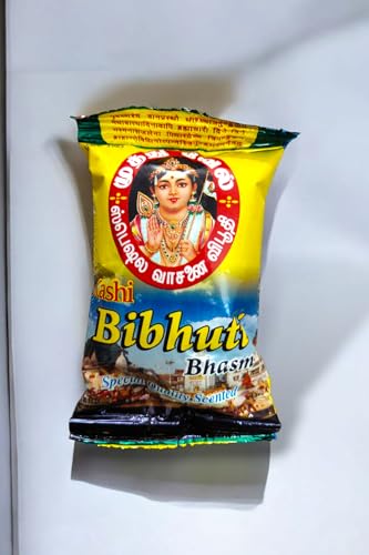 Kashi Vibhuti Bhasma 70g Sacred Powder for Shiv Pooja & Tilak