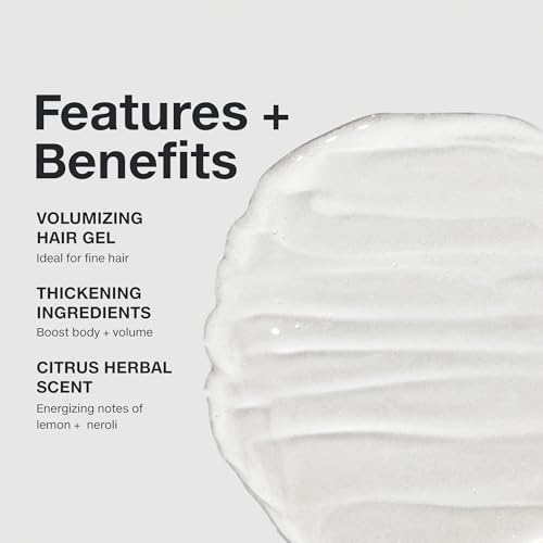 Paul Mitchell Extra-Body Sculpting Gel, Adds Fullness + Styling Control, For Fine Hair