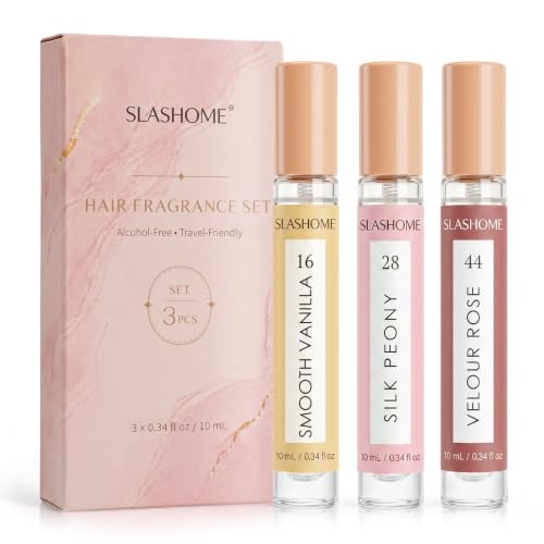 Hair Perfume Set for Women, 3x10mL Alcohol-Free Mist