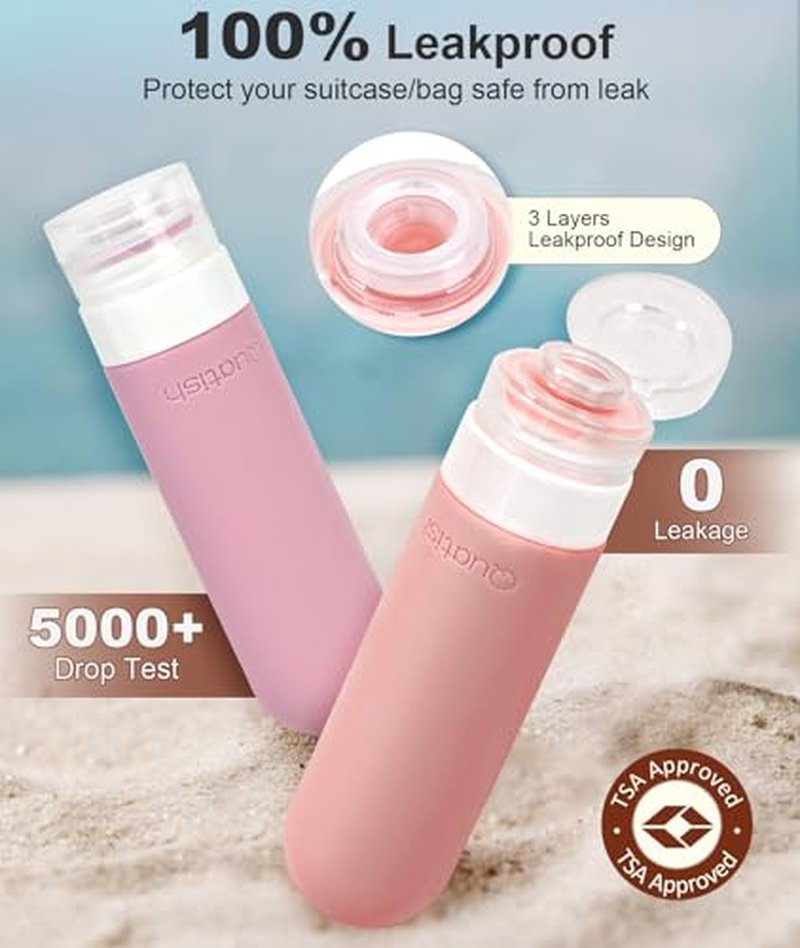 20 Pack Travel Bottle Set - TSA Approved Leak Proof Containers