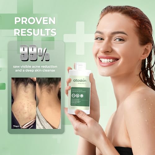 Atoskin Derma Shower ? Herbal Body Cleanser for Oily & Acne-Prone Skin, with Rosemary & 7 Botanical Extracts (9.47 oz)