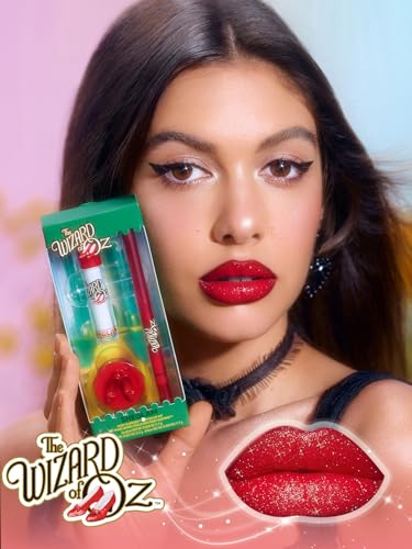 SHEGLAM Ruby Slippers Glitter Lip Kit - All-in-One