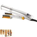 2-in-1 Hair Straightener and Curler with 3 Heat Settings