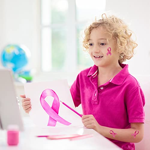 288 Pink Ribbon Temporary Tattoos Breast Cancer Awareness