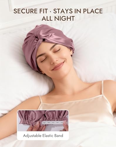 Mulberry Silk Bonnet for Sleeping | 22 Momme Hair Wrap