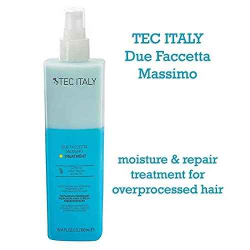 Tec Italy Reconstruction: Due Faccetta + Shampoo + Balsami Totale 10.1 Oz