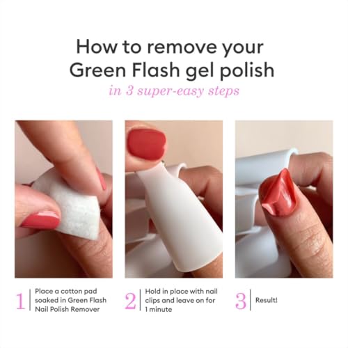Manucurist Green Flash Acetone-Free Plant-Based Nail Polish Remover (100ml)