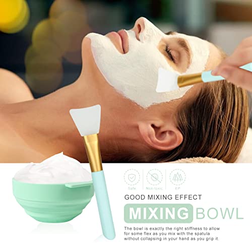 Face Mask Mixing Bowl Set - 5 in 1 DIY Applicator Kit