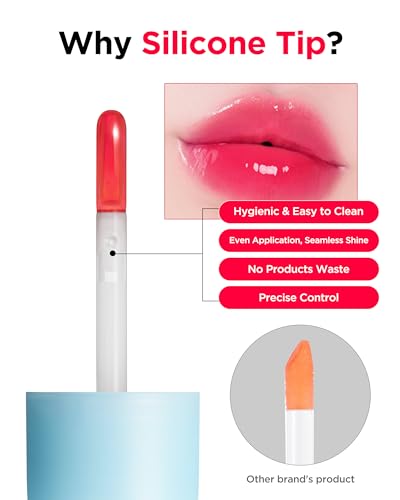 TOCOBO Juicy Berry Plumping Lip Oil 18 Cozy Pink | Vegan Tinted Gloss