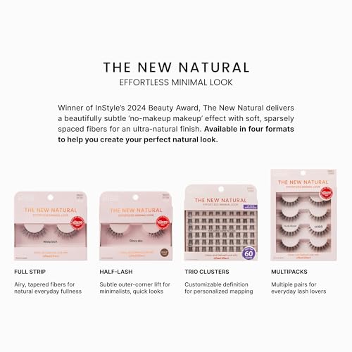 KISS Nude Blazer Lash Clusters - Natural 8mm-14mm
