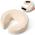 Memory Foam U-Shaped Massage Face Cradle Pillow - Headrest Cushion