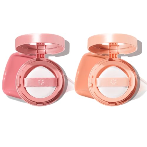 Into You Cream Blush Air Cushion - Buildable, Dewy Cheek & Eye Makeup (2 Pack CB04+CB01)