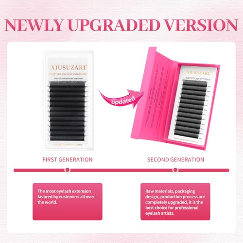 W Eyelash Extension W Shape 3D Premade Fans 0.07 D Curl Matte Black W Lash Volume Fans(HW3D-0.07 D-8-15mm MIX)