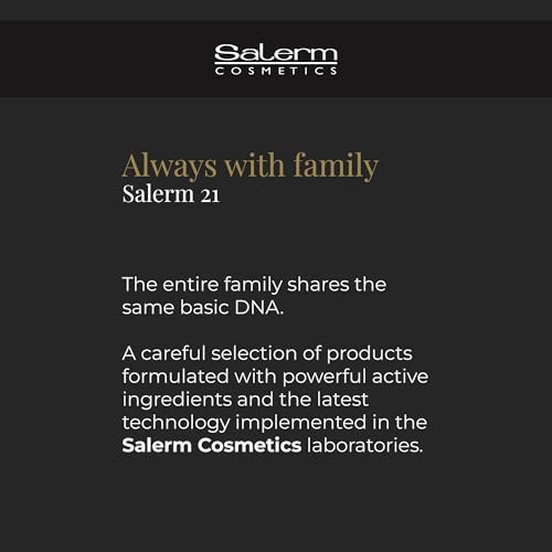 SALERM - Concentrated Hair Mask 21 Boost Hydrating Hair Ampoules - 8 x 13 ml - Repairs Hair - with Heat Protector - Anti-Pollution and Anti-Frizz