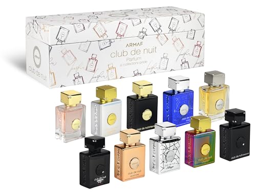 Armaf Club De Nuit Parfum Mini 10-Piece Fragrance Discovery Set