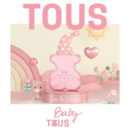 TOUS Baby Cologne - Alcohol-Free, 3.4 Fl Oz