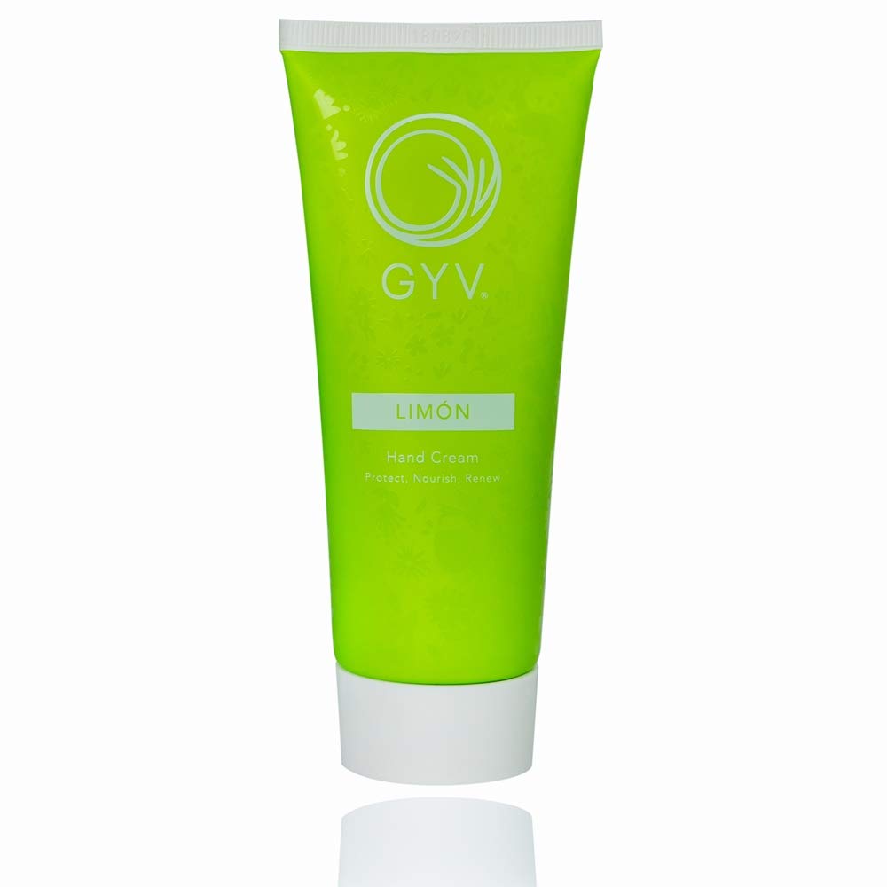 GYV Moisturizing Hand Cream (3.5 oz) for Women, Men | Botanical Oils Formula for Dry Skin (Limon)