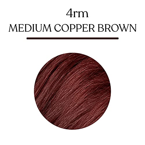 Scruples True Integrity Hair Color, 4rm Medium Red Mahogany Brown, 2.05 Ounce