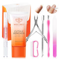 Modelones Cuticle Remover Kit with Nail Oil & Tools