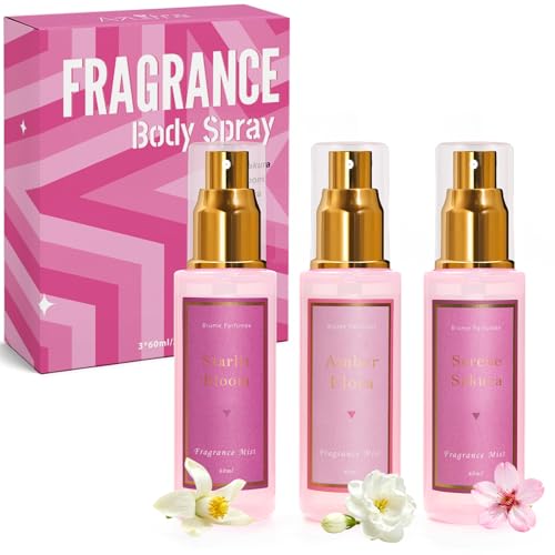Azulfra Women's Body Spray Gift Set - 3 Travel Size Scents